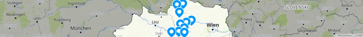 Map view for Pharmacies emergency services nearby Bad Traunstein (Zwettl, Niederösterreich)